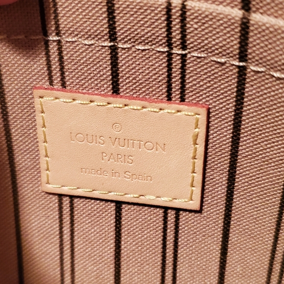 Louis Vuitton Neverfull MM GM Monogram Pouch - Picture 12 of 13